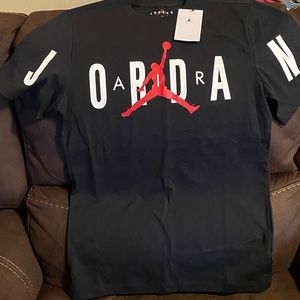 Size (S)Brand New With Tag, Jordan Short Sleeve Shirt, Kept Too Long To Return.